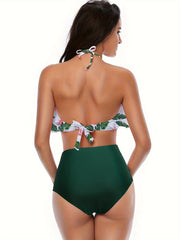 Women's Sexy Backless Billet Peplum Bikini Tie Vacation Chic Bikini