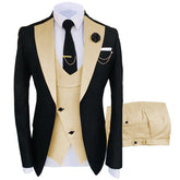 Men's Suit Vest Pants Suit
