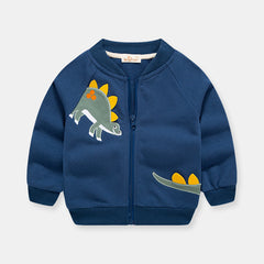 Zipper Shirt Boy Jacket Foreign Style Baseball Uniform Children's Jacket Casual Baby Jacket Cardigan