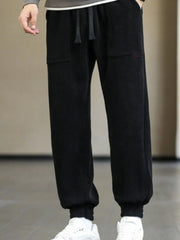 Casual Pants, Trendy And Fashionable Casual Pants, Men's Pants, Men's Pants, Long Pants, Straight Pants, Corduroy Casual Pants, Tight-fitting Casual Pants, Anti-wrinkle Casual Pants, 9-inch Pants, Men