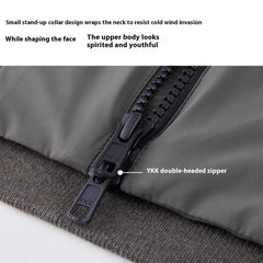 Lightweight Warm And Windproof Men's Stand-up Collar Cotton Jacket