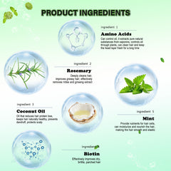 EELHOE Hair Enrichment Moisturizes Hair Repair Hair Root Thickening Hairline Strengthening Hair Treatment