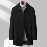 Men's Wool Reversible Woolen Coat Men's