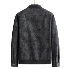 Men's Casual Loose Suede Jacket
