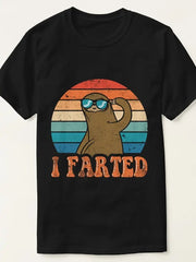 Men's Printed Short-sleeved T-shirt