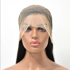 High Quality Wholesale Factor Price Lace Wigs Smooth Natural Human Hair Straight Clear Lace Front Wigs