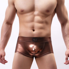 Men's Fashion Couple Underwear Bronzing Boxer