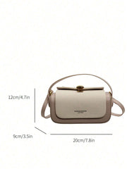 Women's Fashion Trapezoid Handbag With Top Handle, Elegant & Simple Design, Large Capacity, Bag For Women Elegant