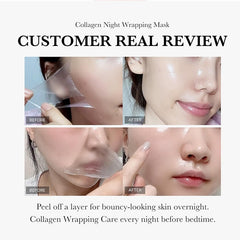 Collagen Mask, Suitable For The Whole Face, Good Rejuvenating Products, Selected Types Of Masks, Firming, Anti-wrinkle, Hydrating And Brightening Skin