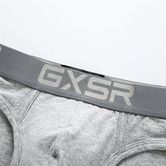 New Men's Purified Cotton Underwear Low Waist Sexy Breathable Comfortable Solid Color