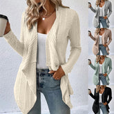 Cardigan Long Sleeve Sweater Casual Women's Clothing
