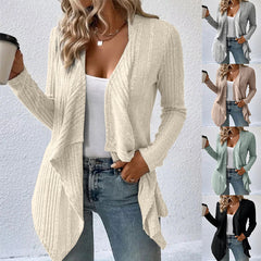 Cardigan Long Sleeve Sweater Casual Women's Clothing