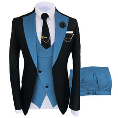 Men's Suit Vest Pants Suit
