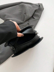 Retro Hat Bag 2025 New Style Temperament Fashion Color Matching Chain Bag Niche Simple Women's Shoulder Messenger Bag