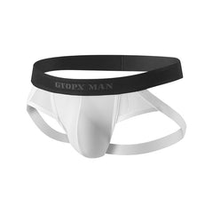 Men's Low Waist Mesh Personality Double G-string