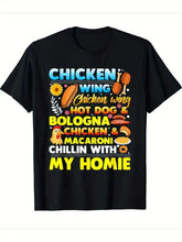 Men's Printed Short-sleeved T-shirt