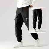Straight Ankle Tied Wear-resistant Overalls Casual Pants