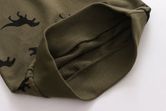 Children's Autumn Clothing Long Sleeve Boy Cartoon Cotton Crew Neck Sweater