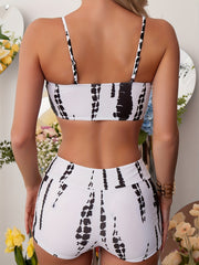 Women's Bikini Set Boxers With A Pull-in Bikini Suit For Vacation Chic