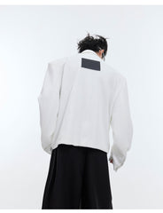 Heavy Deconstruction Texture Pit Pattern Jacket Jacket