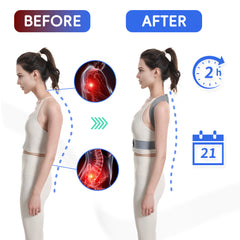 Back Support Posture Corrector For Women Men, Shoulder Supports & Immobilizers Scoliosis And Hunchback Adjustable Belt Back Brace For Lower Back Pain Posture Trainer