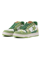 KAALIXTO-Retro Star Sneakers - Avocado - Unisex