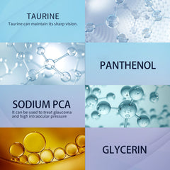 EELHOE Eye Drops Relieve Redness And Blurred Eyes Eye Fatigue Dryness Blurred Vision Moisturizing Eye Care Solution