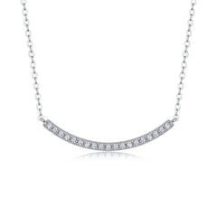 Joy - A Fashionable And Luxurious Diamond Jewelry Pendant Set With Moissanite S925 Sterling Silver And Platinum Plating