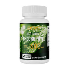 BSYS Chlorophyll Capsules Fat Metabolism Support Aid Blood Purification & Detox Boost Digestive Health & Constipation Relief Helper Immune System Enhancement Daily Detox & Wellness Supplemen