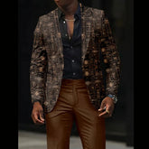 Casual All-match Dark Men's Coat