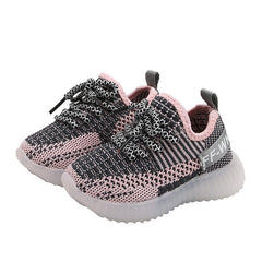 Luminous children's casual shoes