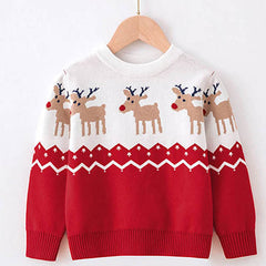 Children's Sweaters Christmas Long Sleeves