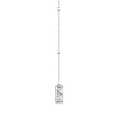 Sweet - A Fashionable And Luxurious Diamond Jewelry Pendant Set With 1-carat Moissanite S925 Sterling Silver And Platinum Plating