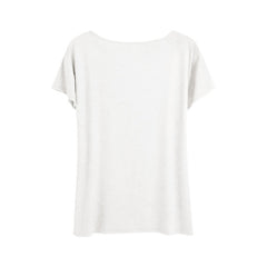 Women's 'BLESSED' Print Short Sleeve T-Shirt - Summer Casual Round Neck Tee