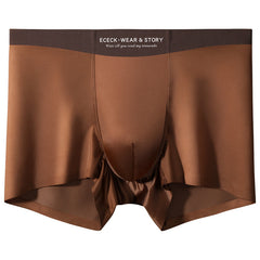 Men's Colorblock High-grade Ice Silk Underwear