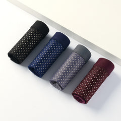 Men's Mesh Seamless Boxer Ice Silk Underwear