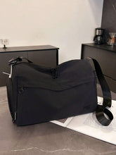 Lightweight Washed Fabric Yoga Bag For Women, Casual And Simple, Large-capacity Fitness Bag, Messenger Bag For Business Trips