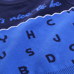 Children's Autumn And Winter New Double-layer Cotton Sweater