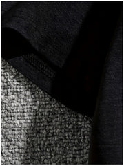 Black Tshirt Yellow Submarine Pattern Trendy And Fashionable Casual And Versatile