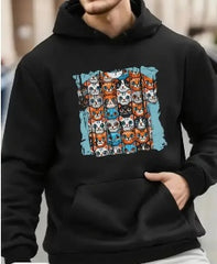 Men's Printed Hoodie