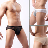 Breathable Sexy Men's U-shaped Bag Sexy Small Boxers Low Waist See-through