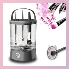 Electric Makeup Brush Cleaner - 9000 RPM Makeup Brush Cleaning Machine, Waterproof Automatic Makeup Brush Cleaner For Makeup Sponges And Brushes
