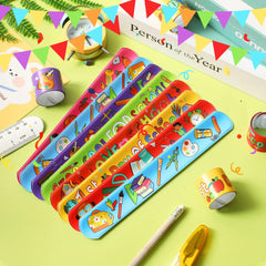 Back To School Slap Bracelets, 56 Pcs Welcome Back To School Gifts For Kids Students Party Favors Colorful Snap Bracelets-Ban On Selling On Amazon