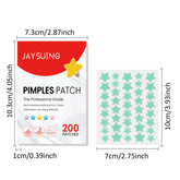 Jaysuing Star Colored Acne Stickers Repair Acne Pits & Marks Fade Acne Spots Blemishes Cover Acne Pimples