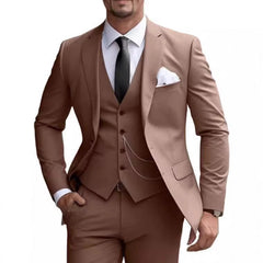 Suit Slim Fit Business Suit Banquet Temperament Formal Dress For Men