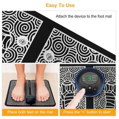Foot Massage Pad Electric Stimulator Massager