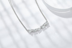 Galaxy - A Fashionable And Luxurious Diamond Jewelry Pendant Set With Moissanite S925 Sterling Silver And Platinum Plating