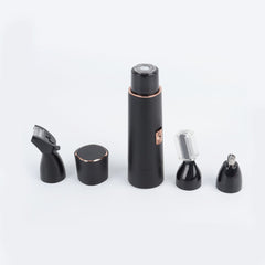 4 In 1 Facial Eyebrow Hair Epilator Remover Tool Device Painless Electric Shaver For Women