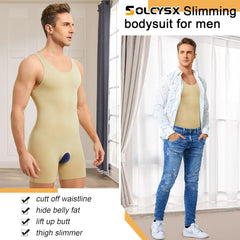 Men's Body-shaping Corsets Crotch Hollow-out Cinched Belly Contracting Inner Wear Base Body-shaping Corsets
