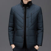 Winter Men's Short Coat Cold-proof High-end Cotton-padded Coat Men